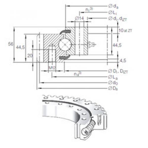 Bearing VSA 20 0744 N INA #1 image