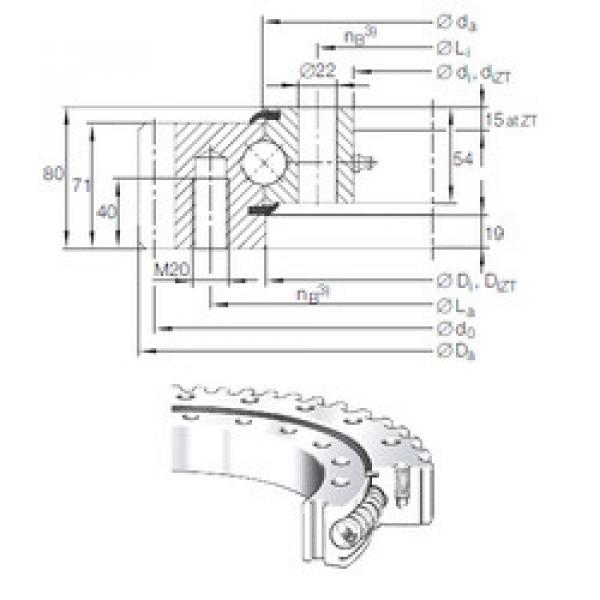 Bearing VSA 25 0755 N INA #1 image