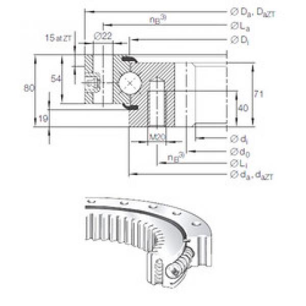 Bearing VSI 25 0755 N INA #1 image