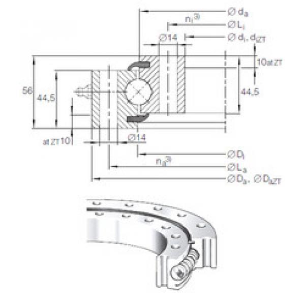 Bearing VSU 20 0644 INA #1 image