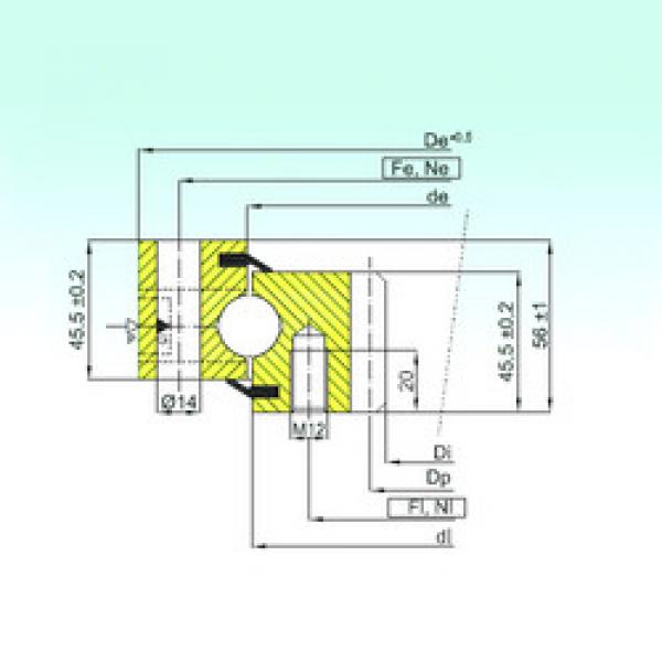 Bearing ZB1.20.0314.200-1SPTN ISB #1 image