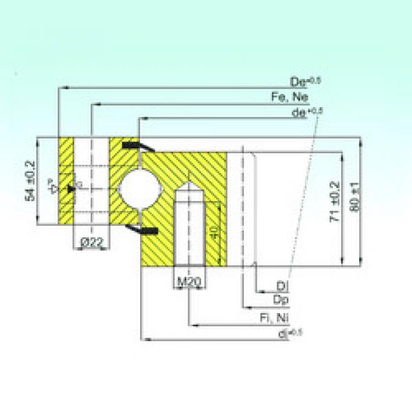 Bearing ZB1.25.0455.200-1SPTN ISB #1 image