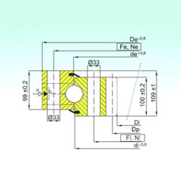 Bearing ZB1.50.1800.400-1SPPN ISB #1 image