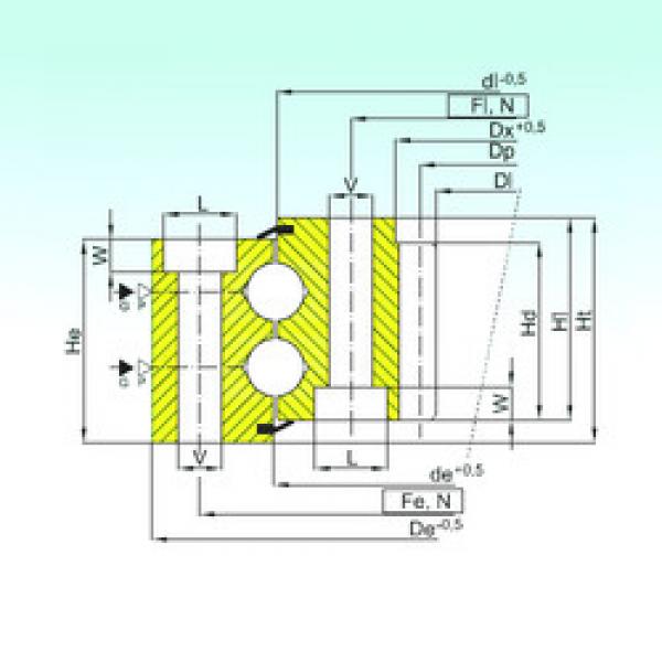 Bearing ZB2.28.1222.400-1SPPN ISB #1 image