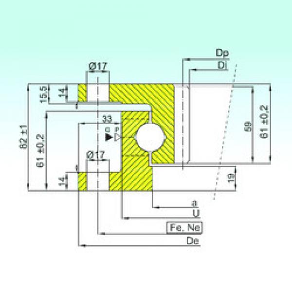 Bearing ZK.22.0800.100-1SPPN ISB #1 image