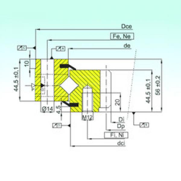 Bearing ZR1.14.0544.201-3SPTN ISB #1 image