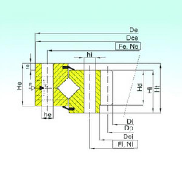 Bearing ZR1.25.1050.400-1SPPN ISB #1 image