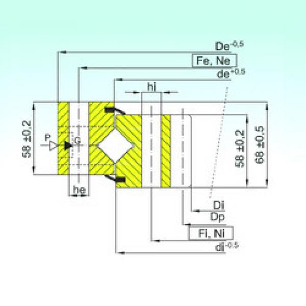 Bearing ZR1.16.1204.400-1SPPN ISB #1 image