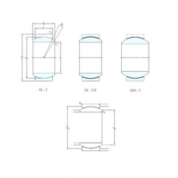 Bearing GEH80TXE-2LS SKF #1 image