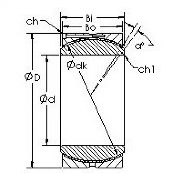 Bearing GEH280HC AST #1 image