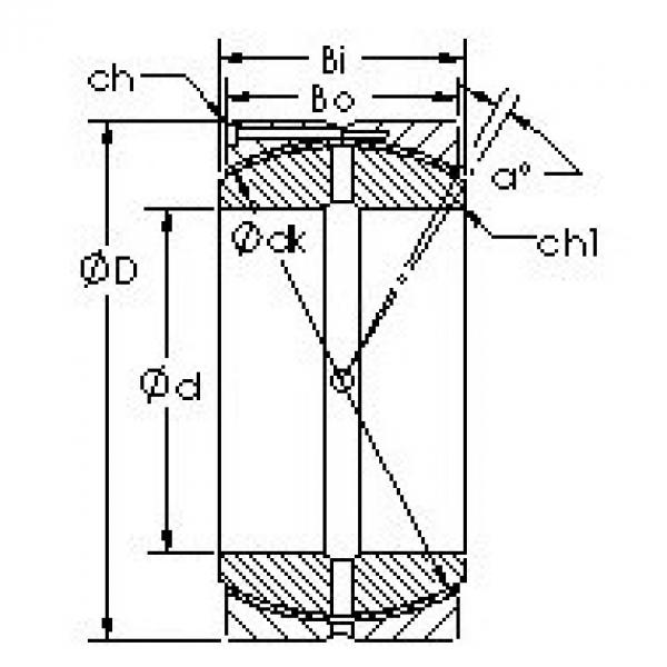 Bearing GEH280HCS AST #1 image