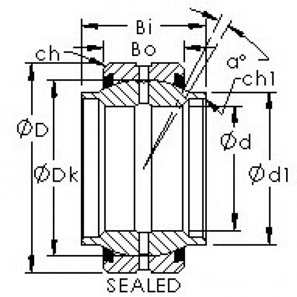 Bearing GEWZ114ES-2RS AST #1 image