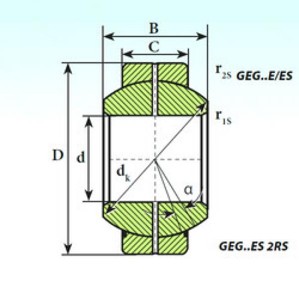 Bearing GEG 60 ES 2RS ISB #3 image