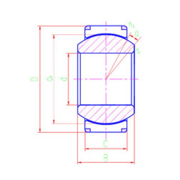 Bearing GEH240XT-2RS LS #1 image