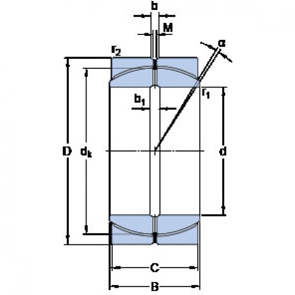 Bearing GEP 340 FS SKF #1 image