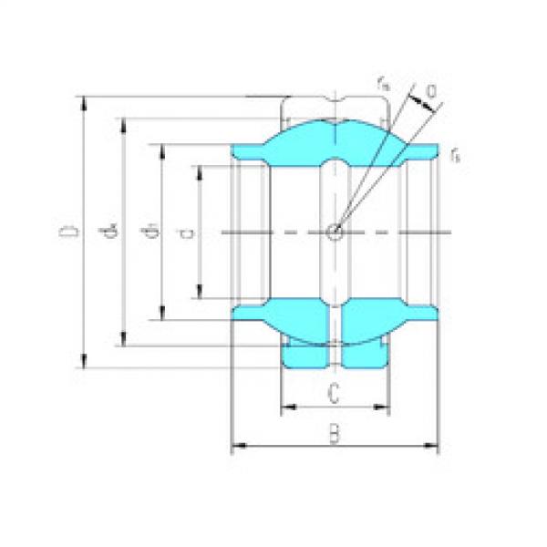 Bearing GEWZ127ES-2RS LS #1 image