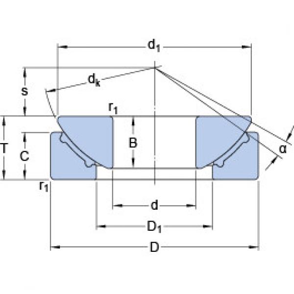 Bearing GX 100 F SKF #3 image