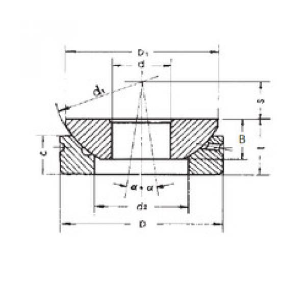 Bearing GX100S FBJ #3 image