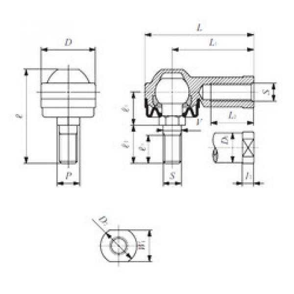 Bearing LHSA 4 IKO #3 image