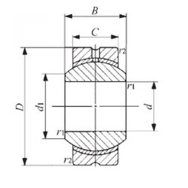 Bearing PB 10 IKO #3 image