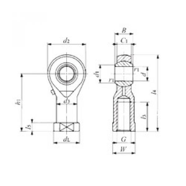 Bearing PHSA 10 IKO #3 image