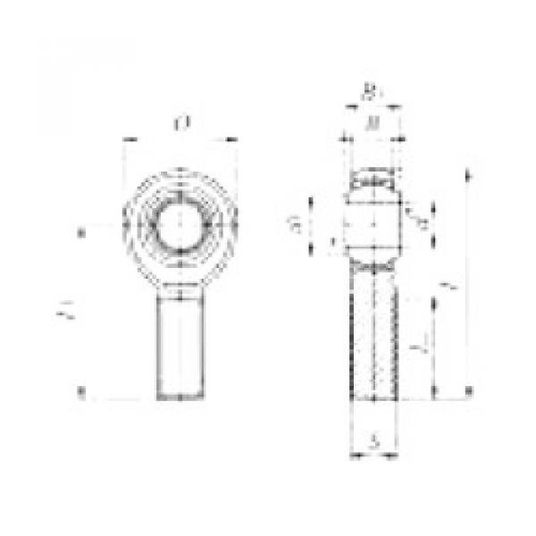 Bearing POSB 10 IKO #3 image