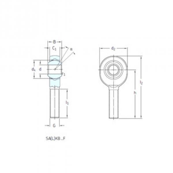 Bearing SAKB10F SKF #3 image