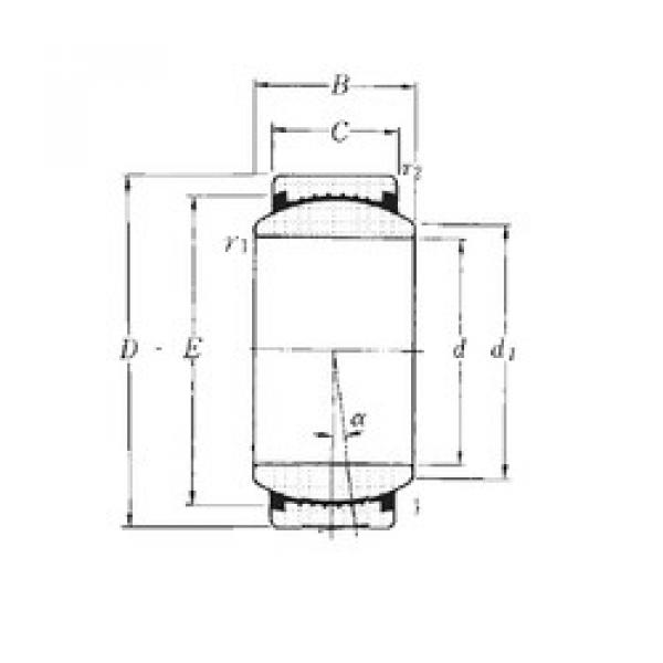 Bearing SAR1-25 NTN #3 image