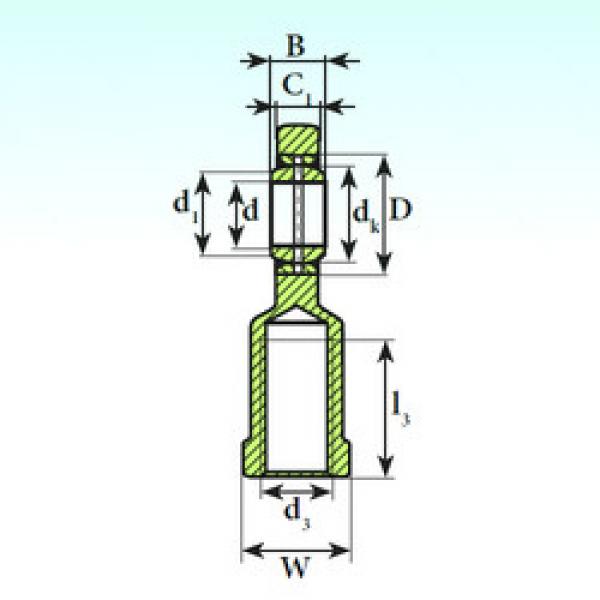 Bearing SI 15 ES 2RS ISB #3 image