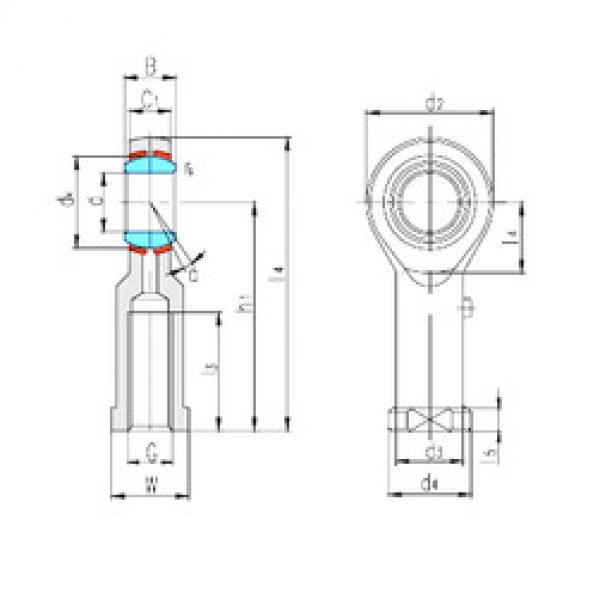 Bearing SIBP10S/B1 LS #3 image