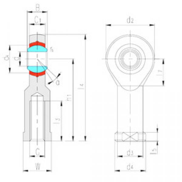 Bearing SIBP10N LS #3 image