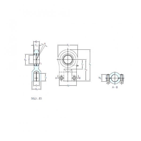 Bearing SIJ 100 ES SKF #3 image