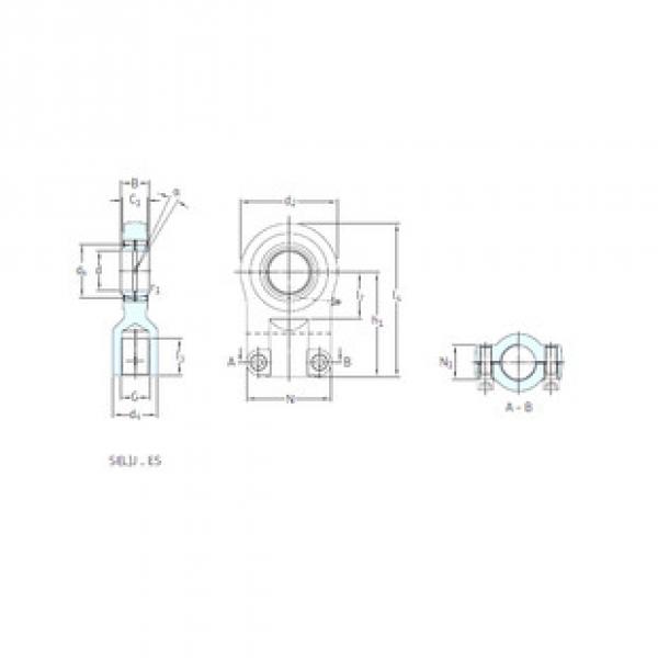 Bearing SIR25ES SKF #3 image