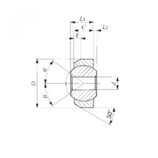 Bearing SNA 6 IKO #3 image