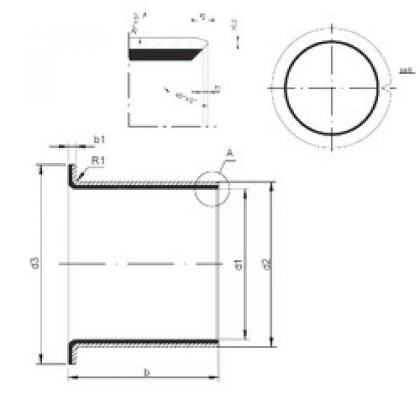 Bearing TUF1 08.055 CX #3 image