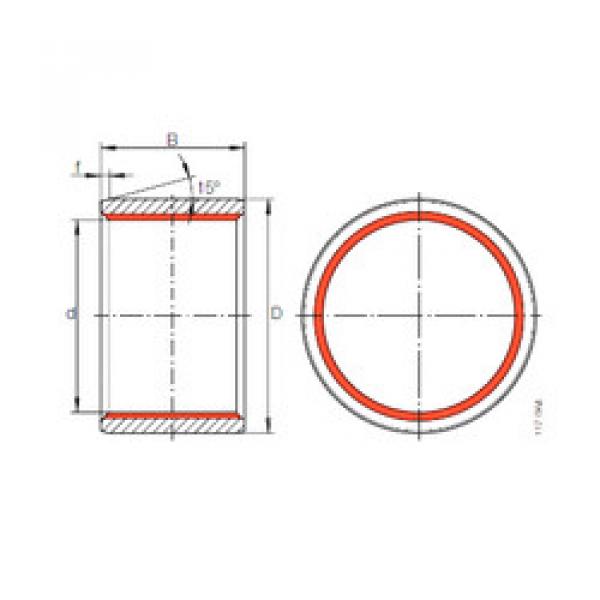 Bearing ZGB 100X115X100 INA #3 image